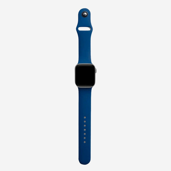 Classic Silicone Apple Watch Band Midnight The Salty Fox