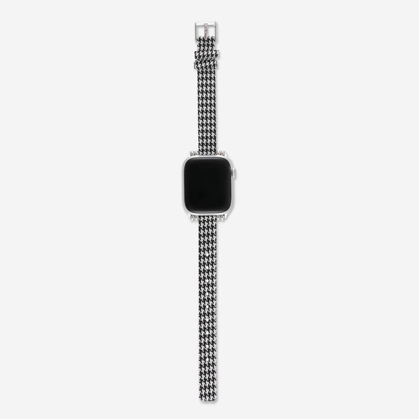 Helsinki Canvas Apple Watch Band Houndstooth The Salty Fox
