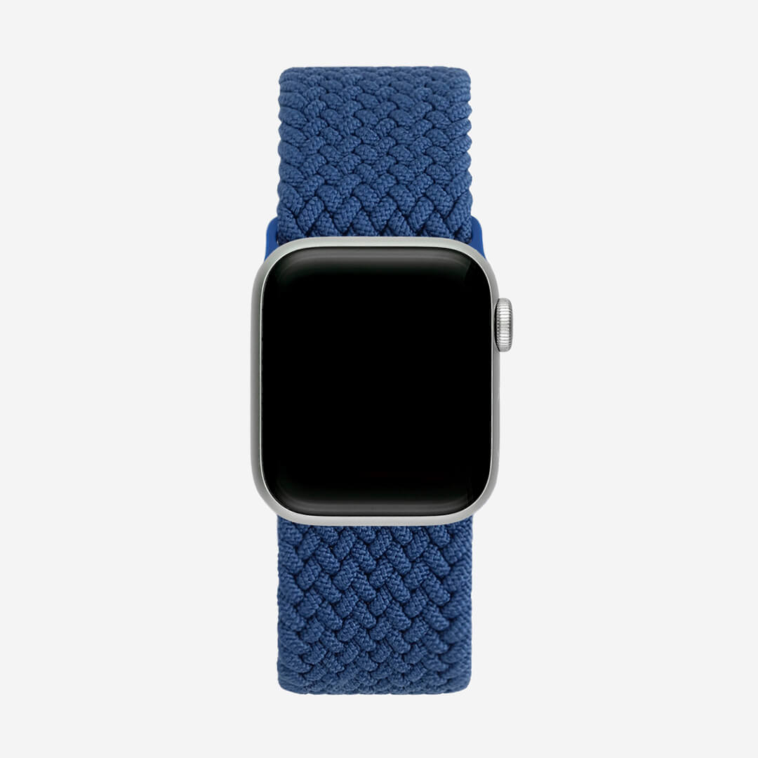 Maui Braided Loop Apple Watch Band - Atlantic Blue