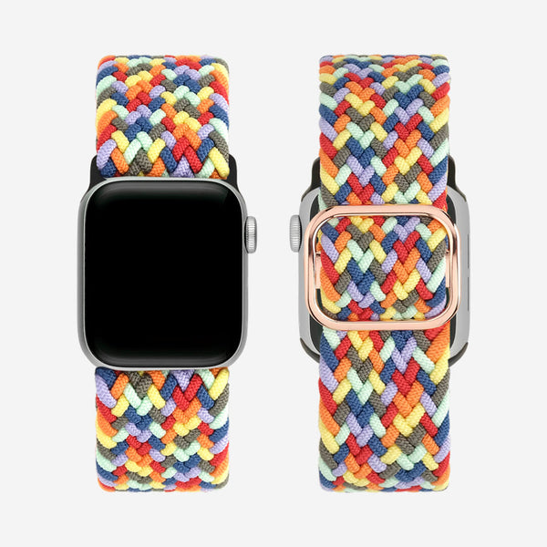 Maui Braided Loop Apple Watch Band - Star Unity / Rose Gold - The