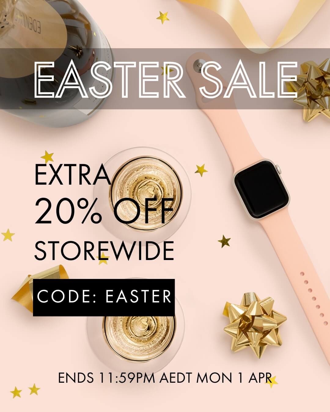 Easter Sale 20% Off Storewide