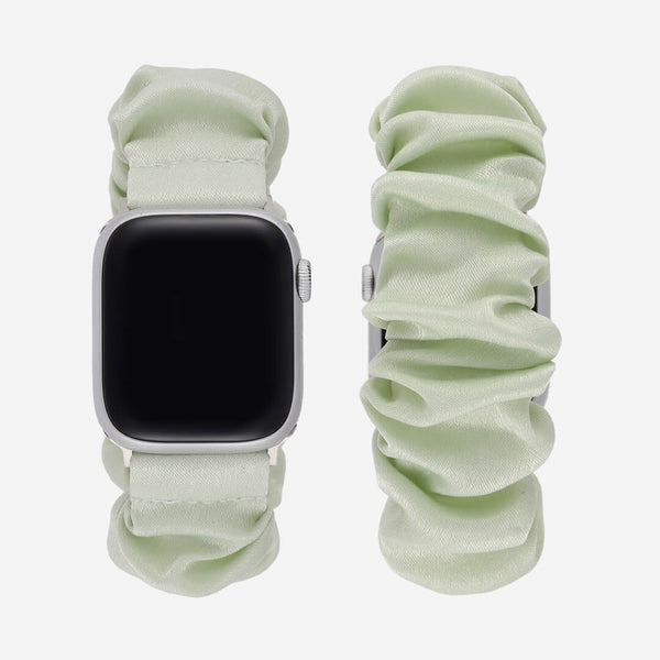 Scrunchie Apple Watch Band Sage