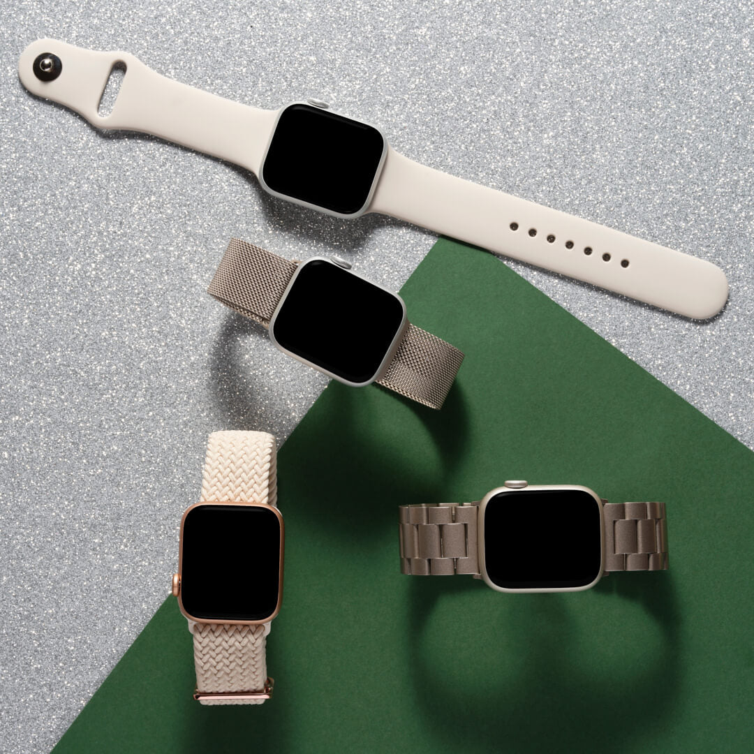 Classic Silicone Apple Watch Band - Starlight