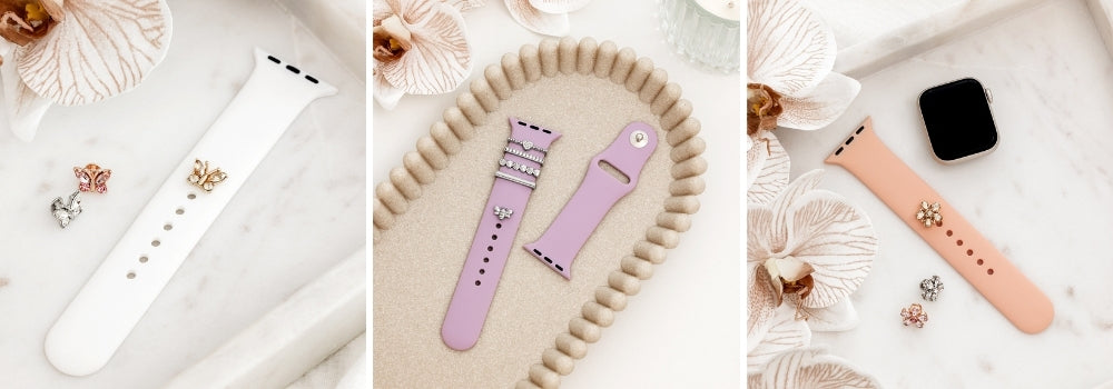Apple Watch Charms, Bars, Rings & Studs