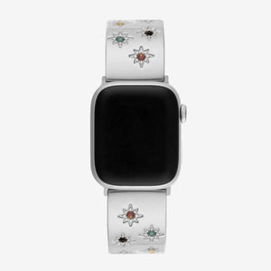 Amsterdam Bracelet Apple Watch Band - Silver