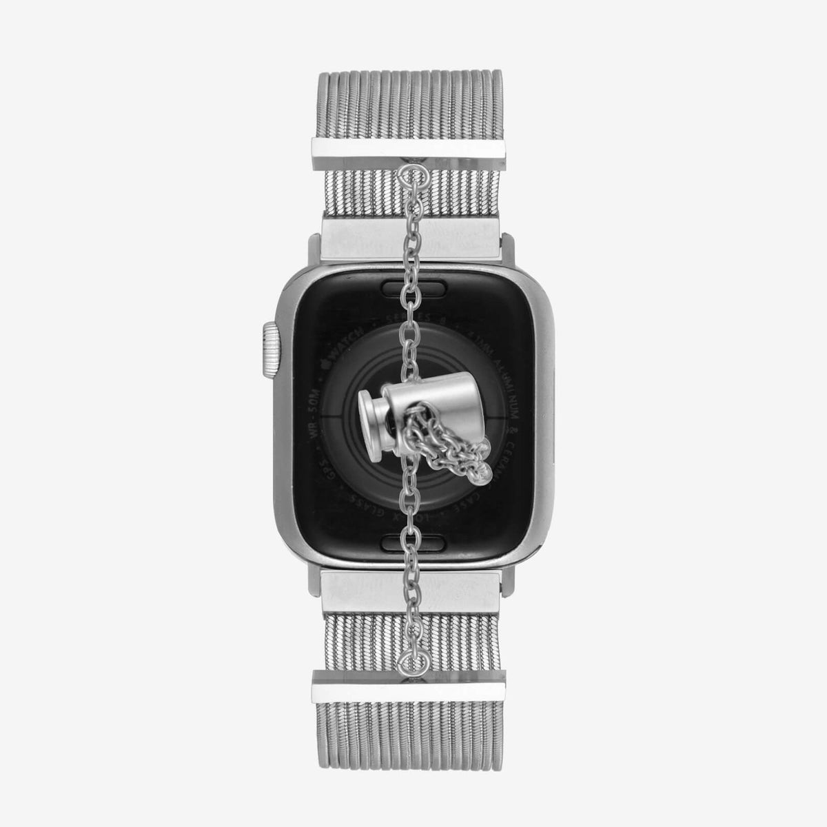 Chicago Bracelet Apple Watch Band - Silver
