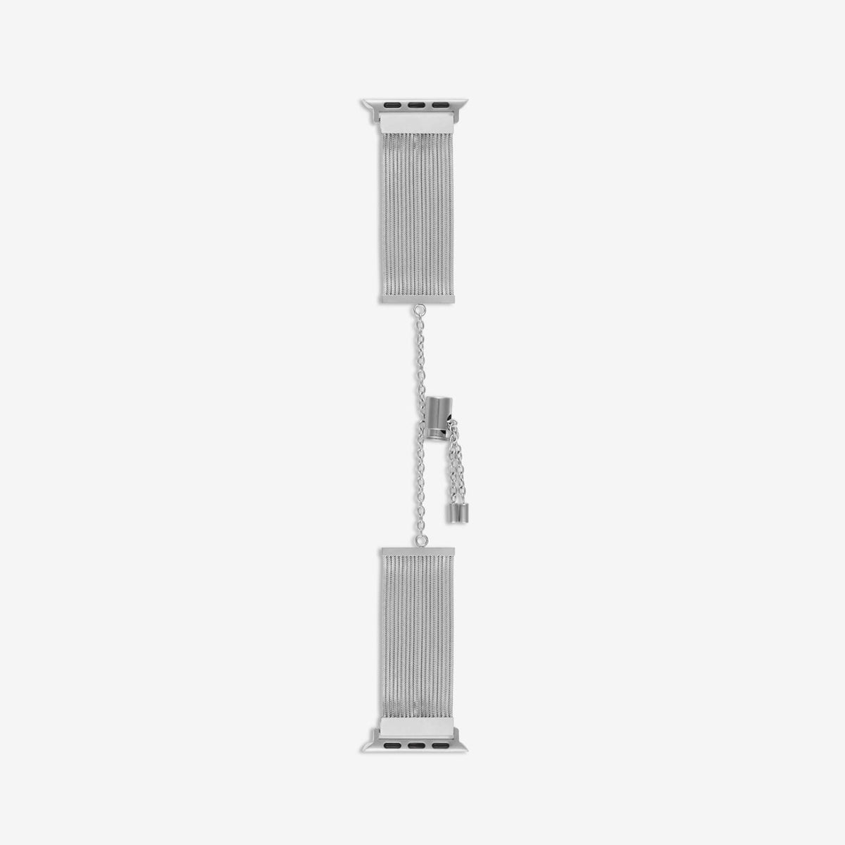 Chicago Bracelet Apple Watch Band - Silver