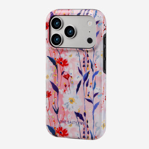 Pink Daisy MagSafe Phone Case