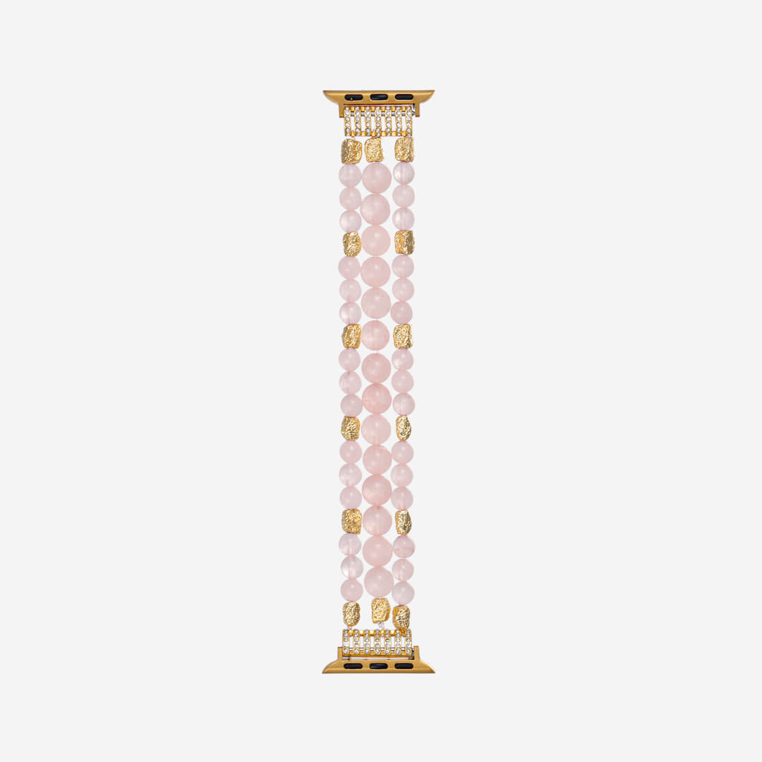 Kiama Stone Apple Watch Band - Rose Quartz