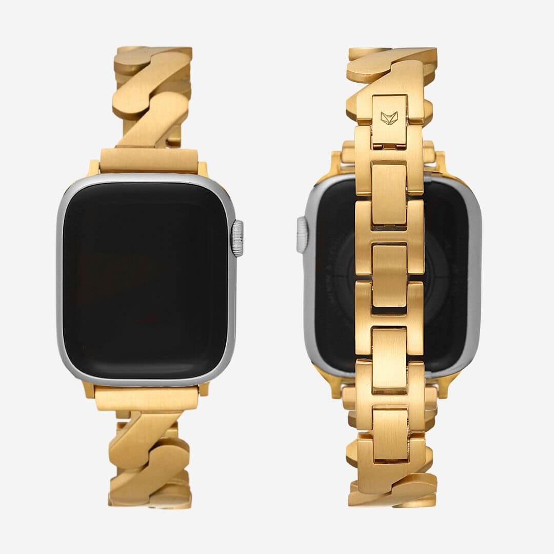 Kyoto Bracelet Apple Watch Band - 18K Gold Plated