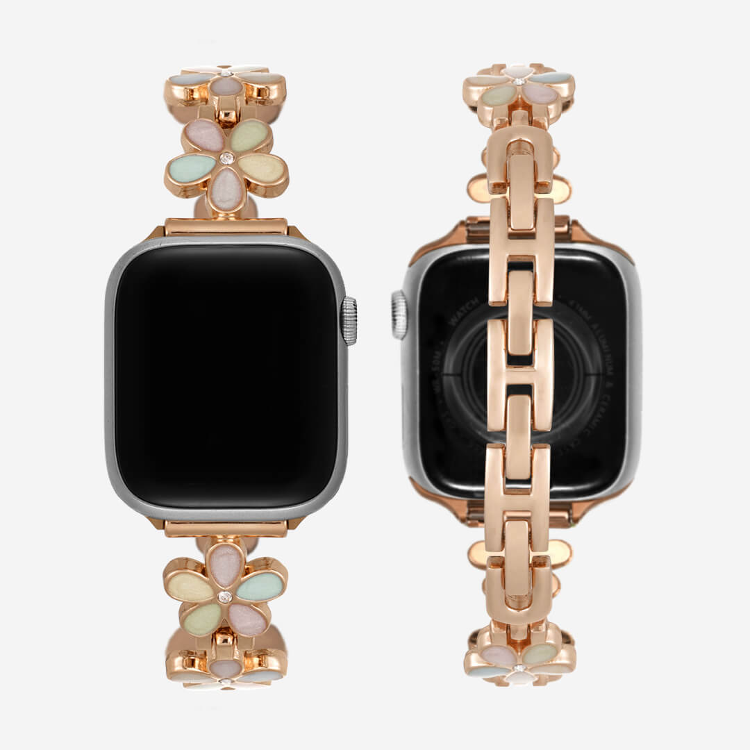 Madeira Apple Watch Band - Pastel / Vintage Rose Gold 