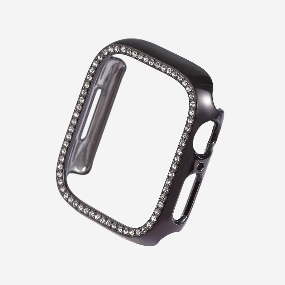 Apple Watch Single Halo Crystal Bumper Case - Black