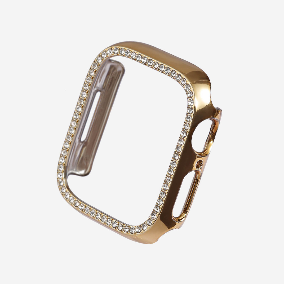 Apple Watch Single Halo Crystal Bumper Case - Gold