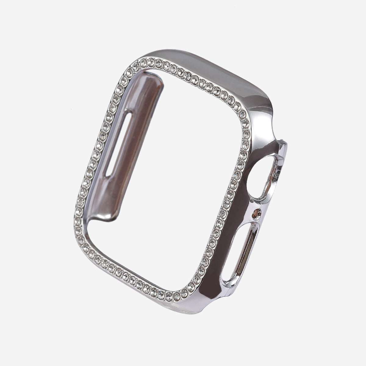 Apple Watch Single Halo Crystal Bumper Case - Silver