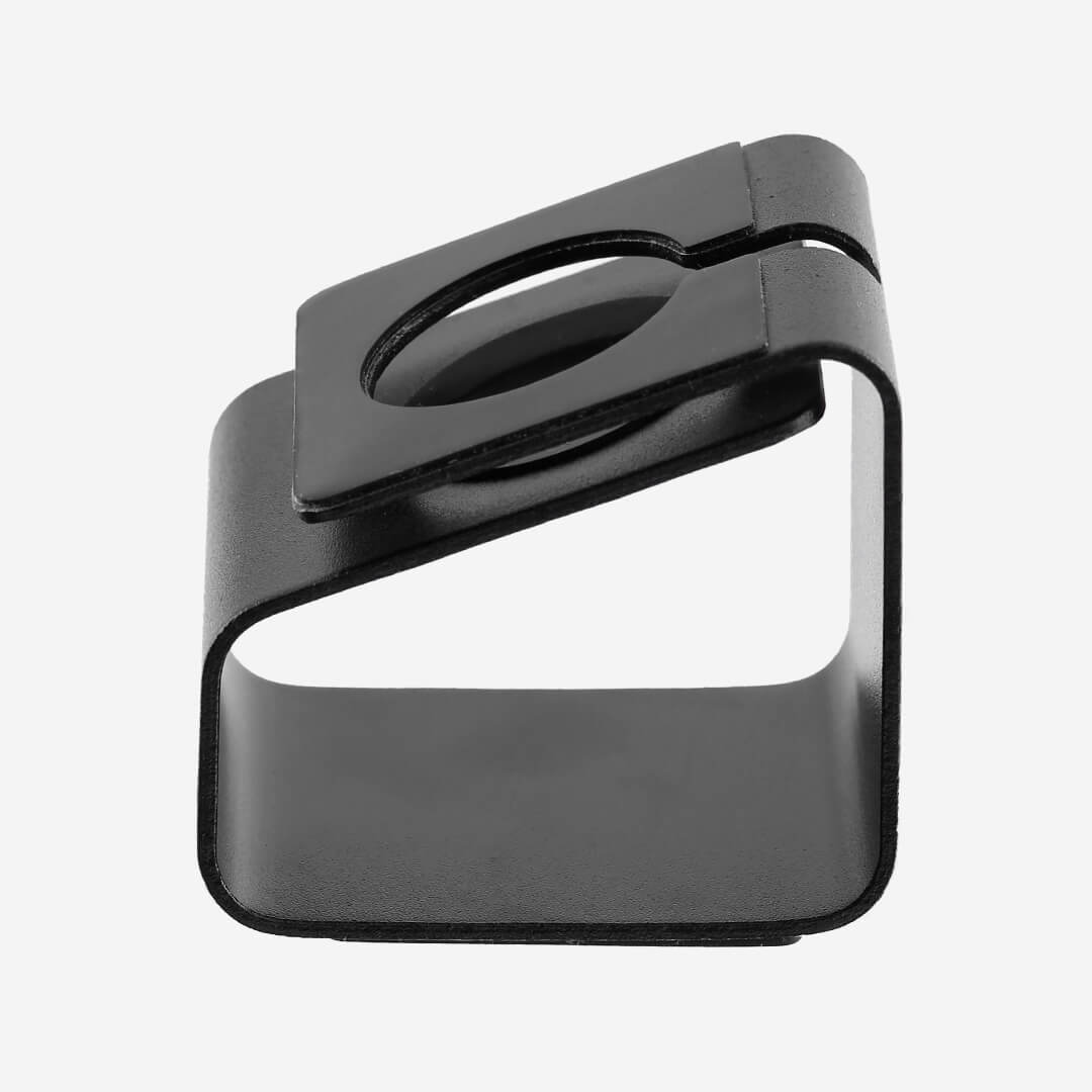 Aluminium Compact Apple Watch Charging Stand Black