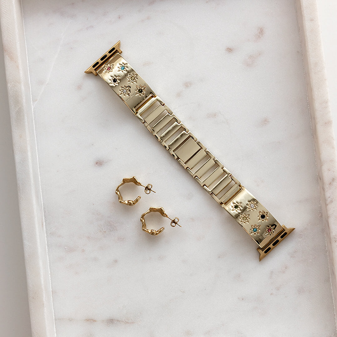 Amsterdam Bracelet Apple Watch Band - Gold