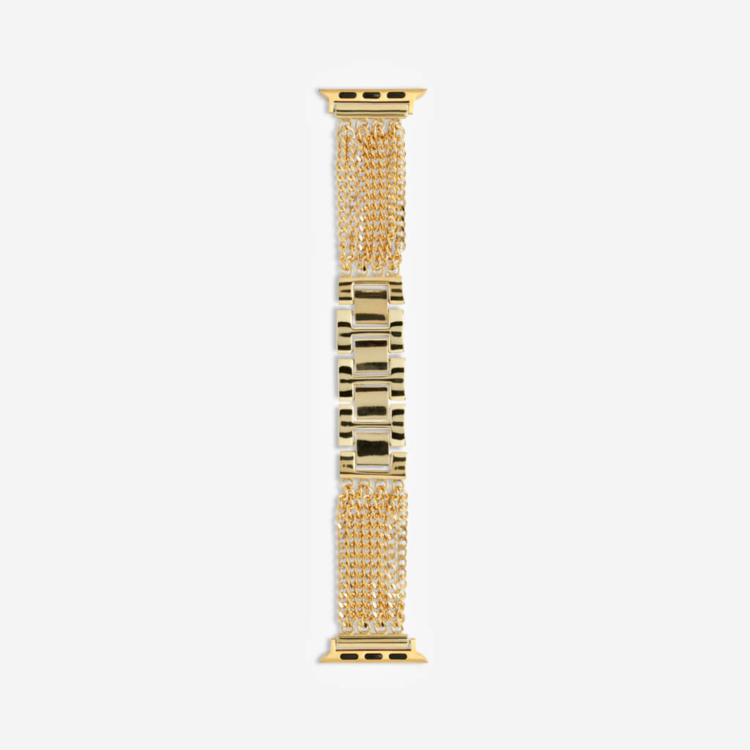 Athena Bracelet Apple Watch Band Gold The Salty Fox