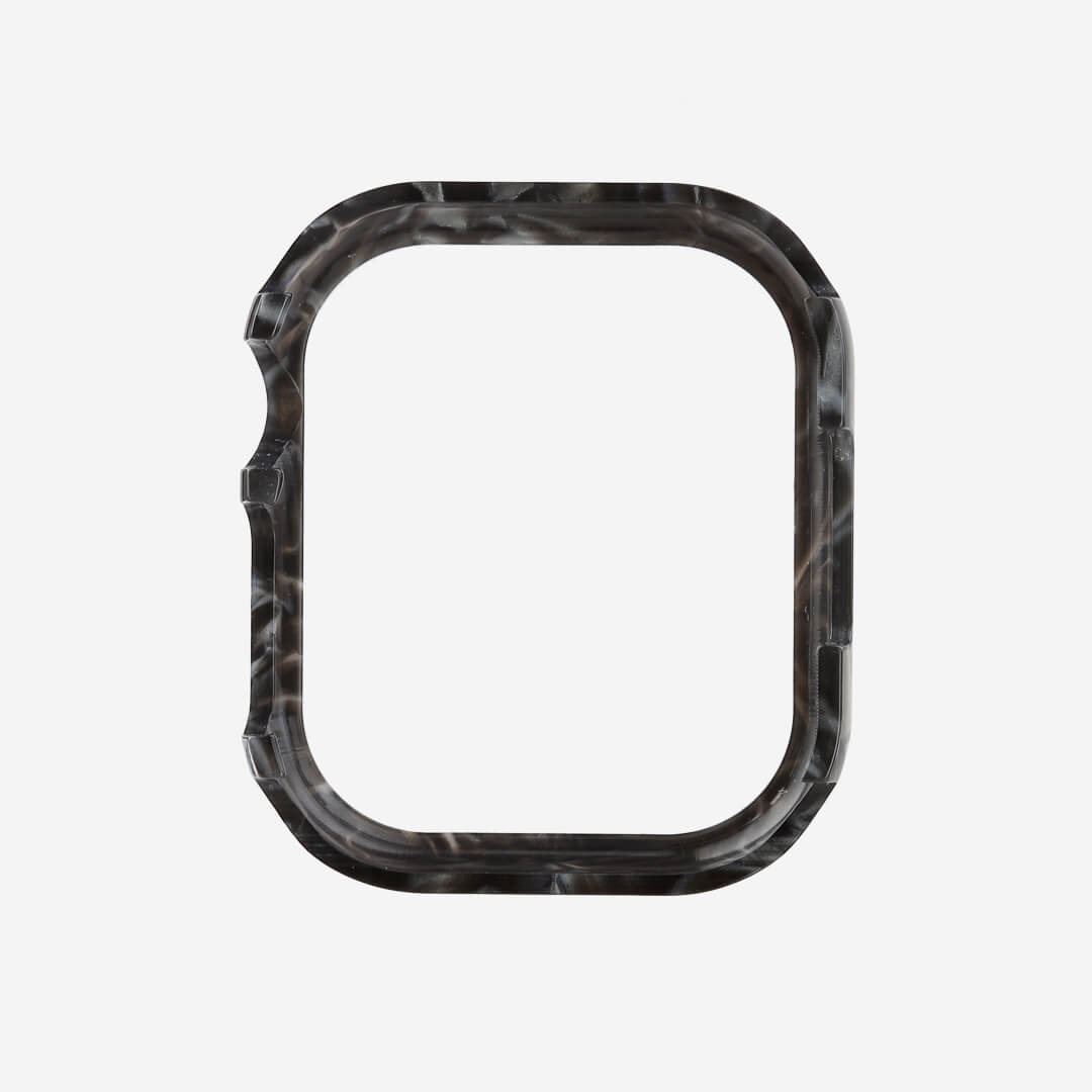 Apple Watch Case Cover - Black Marble