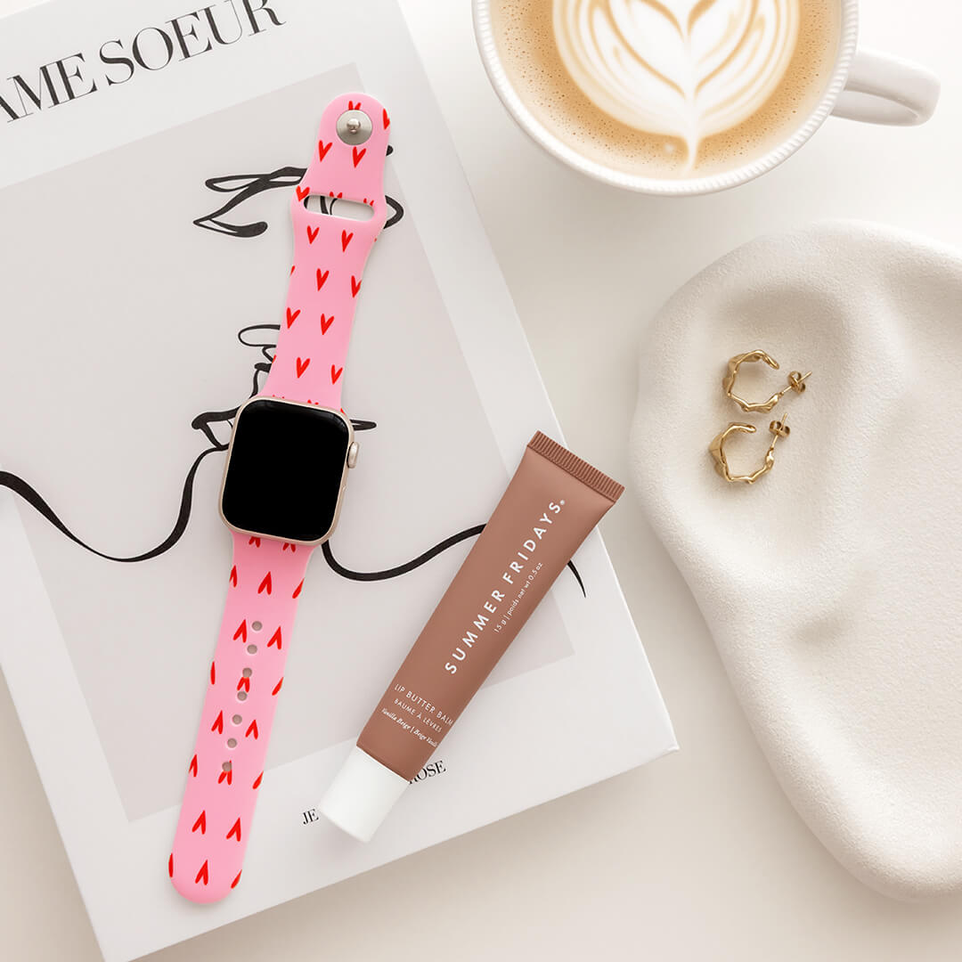 Classic Silicone Apple Watch Band - Sweetheart