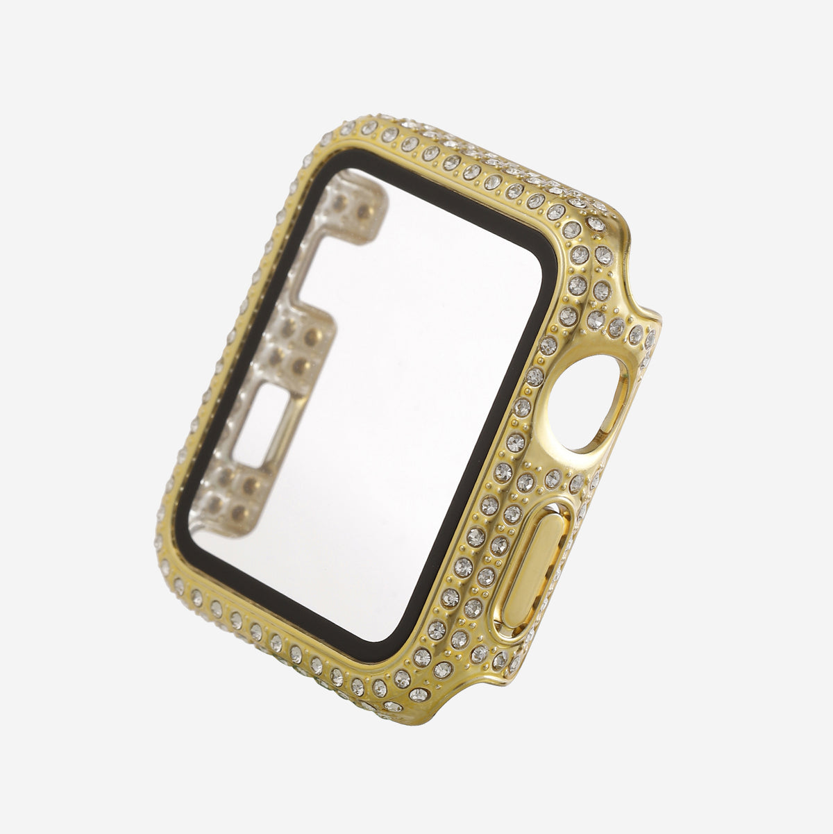 Apple Watch Crystal Screen Protector Case - Gold