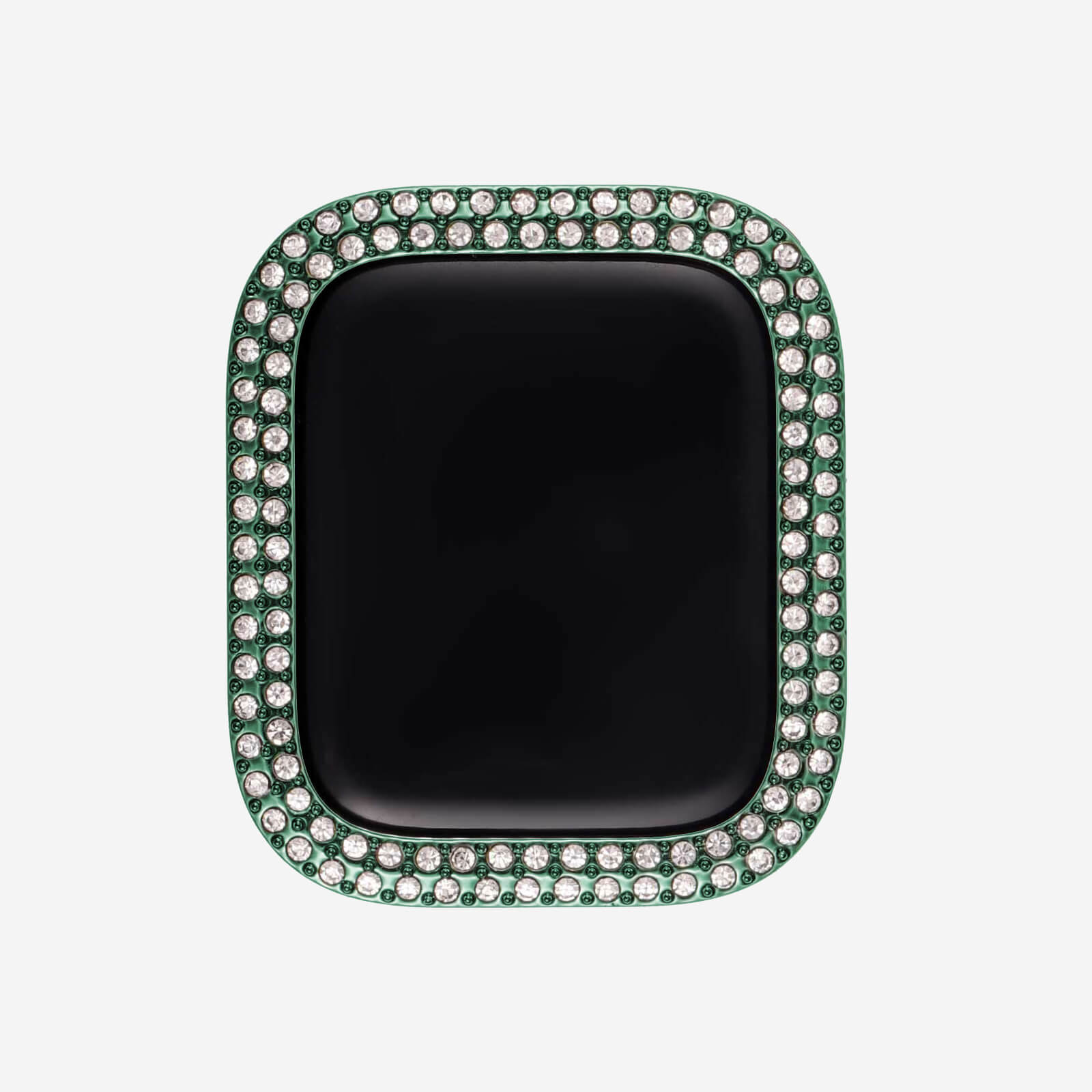 Apple Watch Double Halo Crystal Bumper Case - Emerald