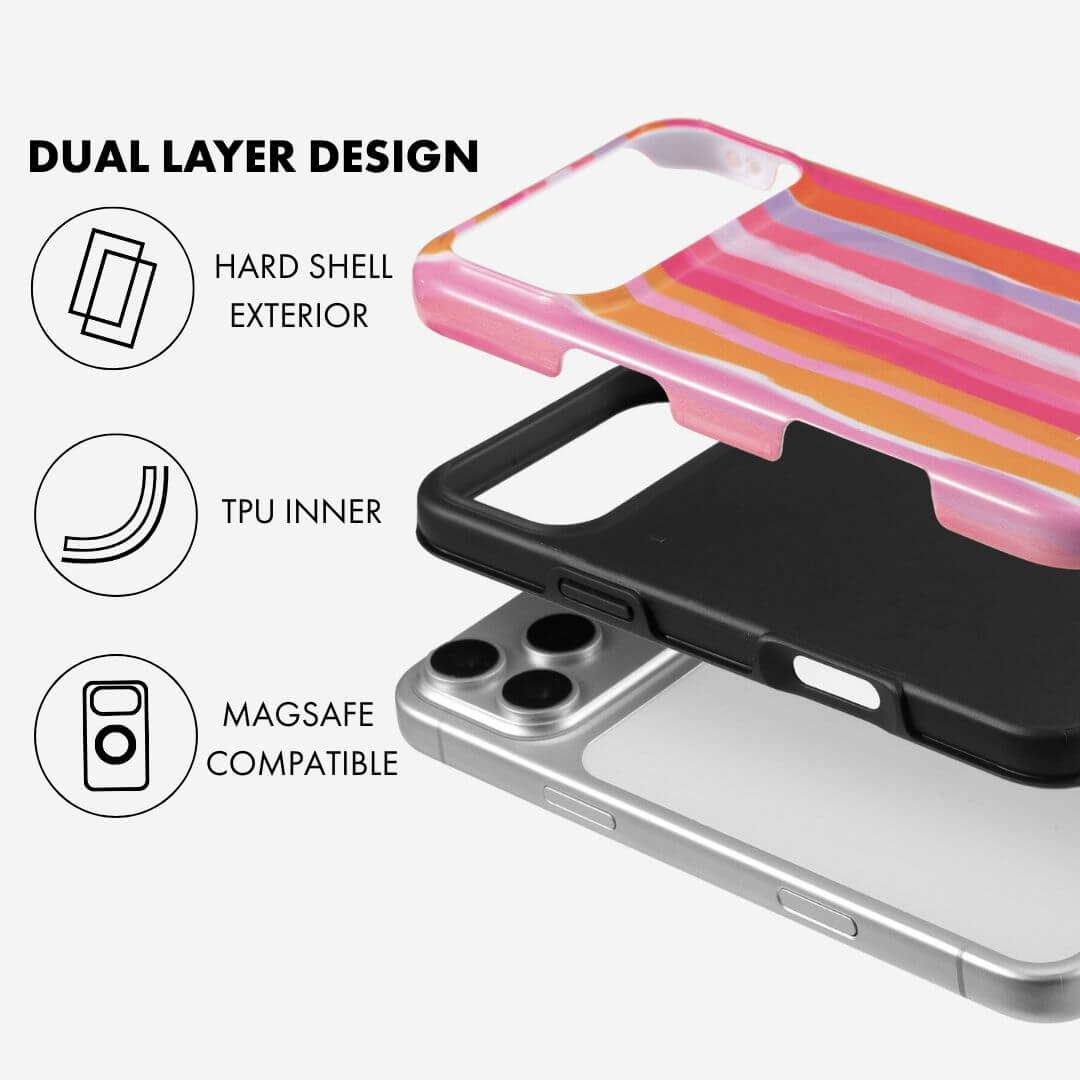Gelato Stripe MagSafe Phone Case