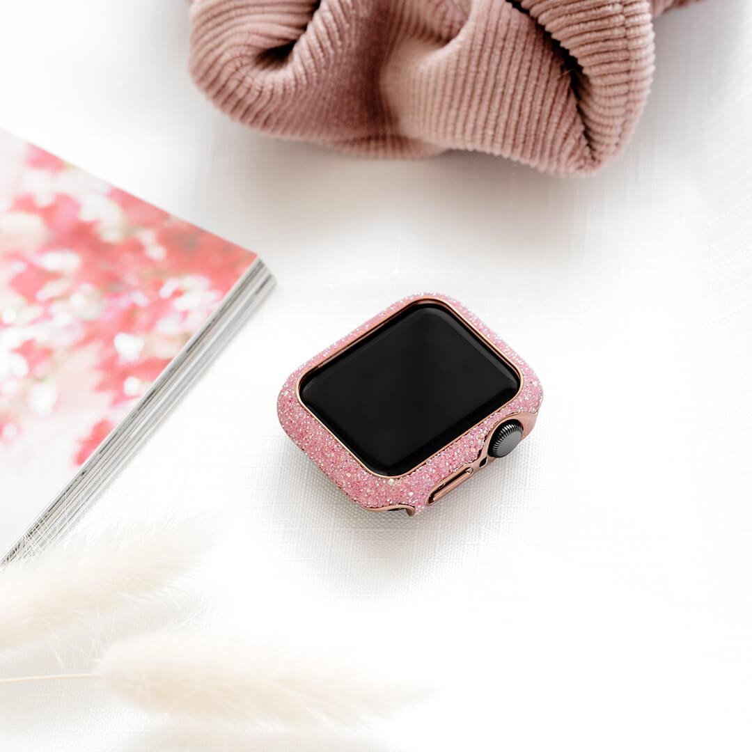 Apple Watch Glitter Bumper Case - Pink Sugar