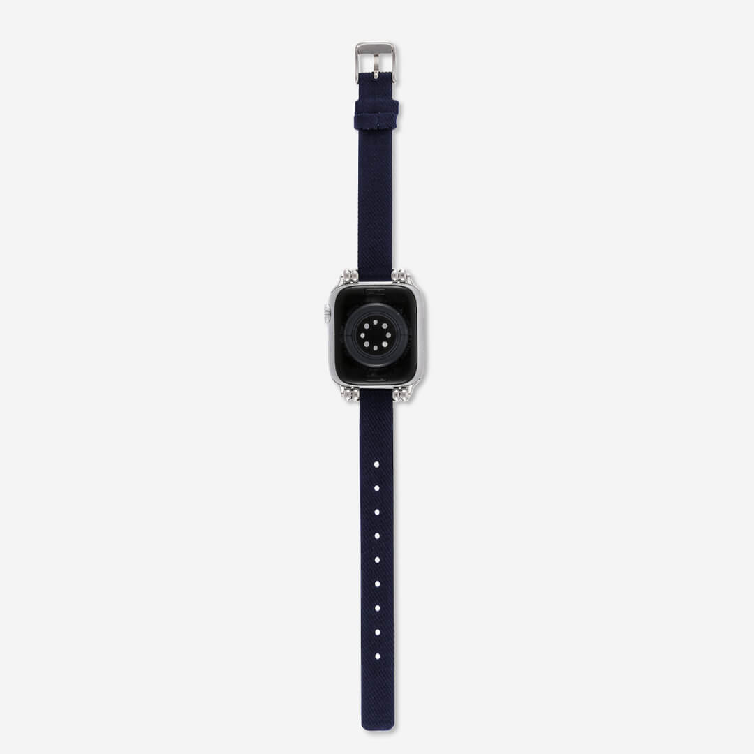 Helsinki Canvas Apple Watch Band - Navy