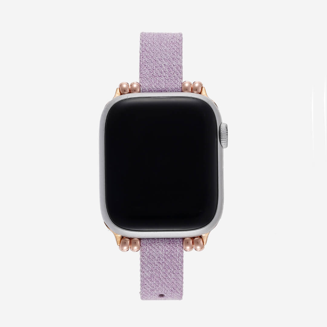 Helsinki Canvas Apple Watch Band - Orchid