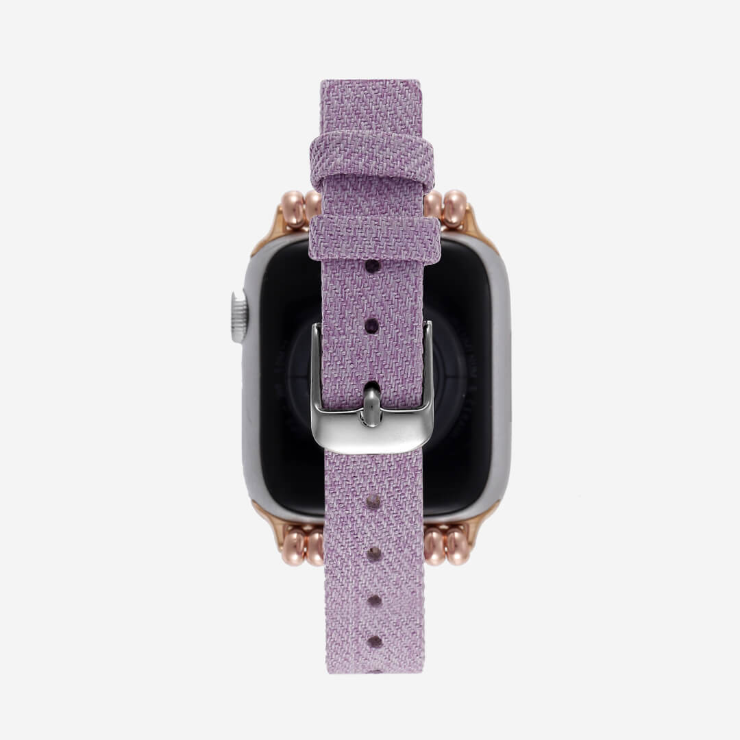 Helsinki Canvas Apple Watch Band - Orchid