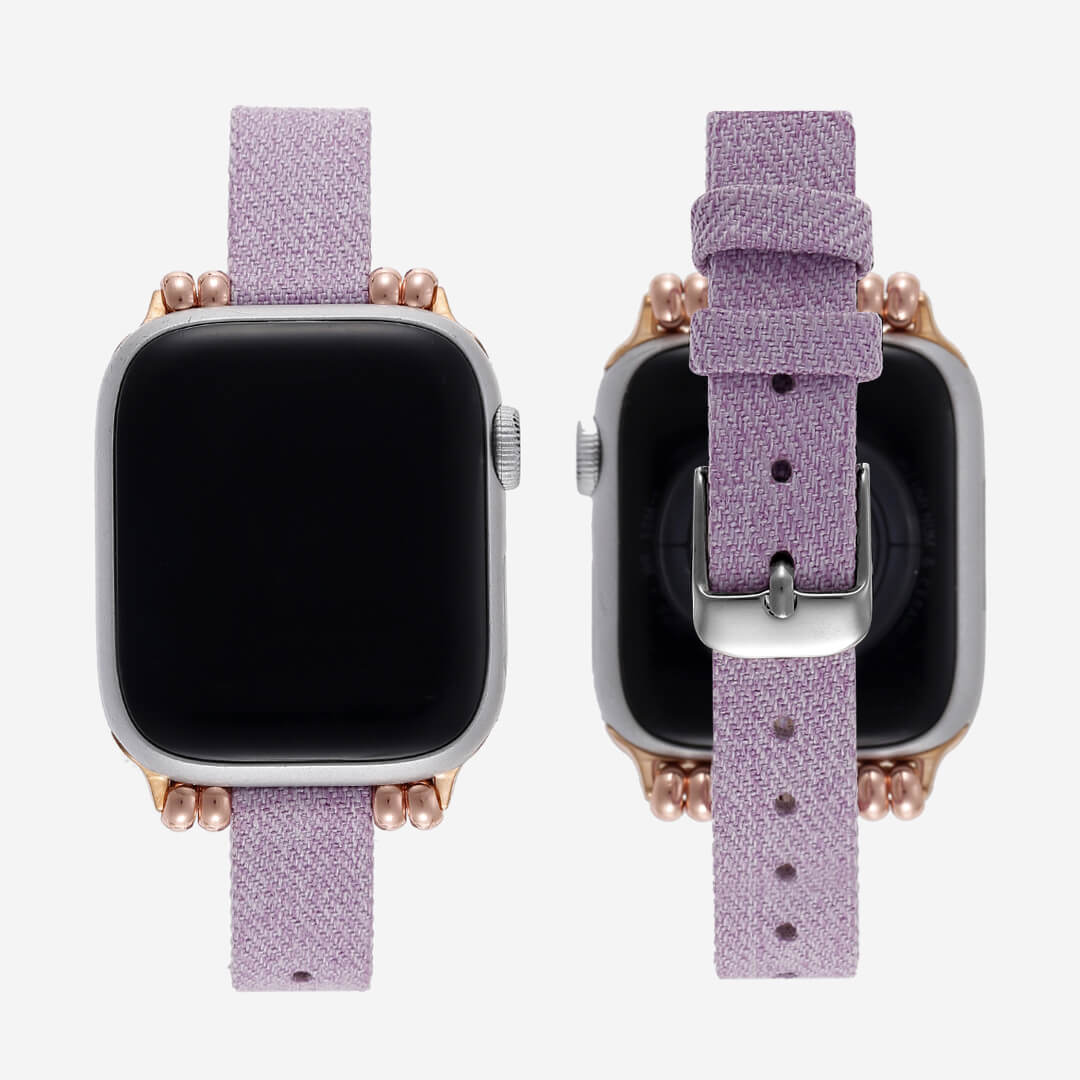 Helsinki Canvas Apple Watch Band - Orchid