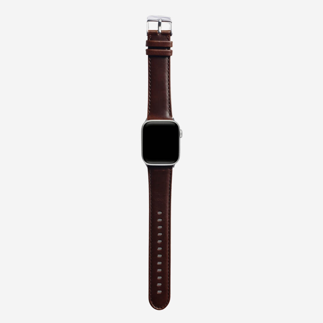 Italian Calf Leather Apple Watch Band - Java