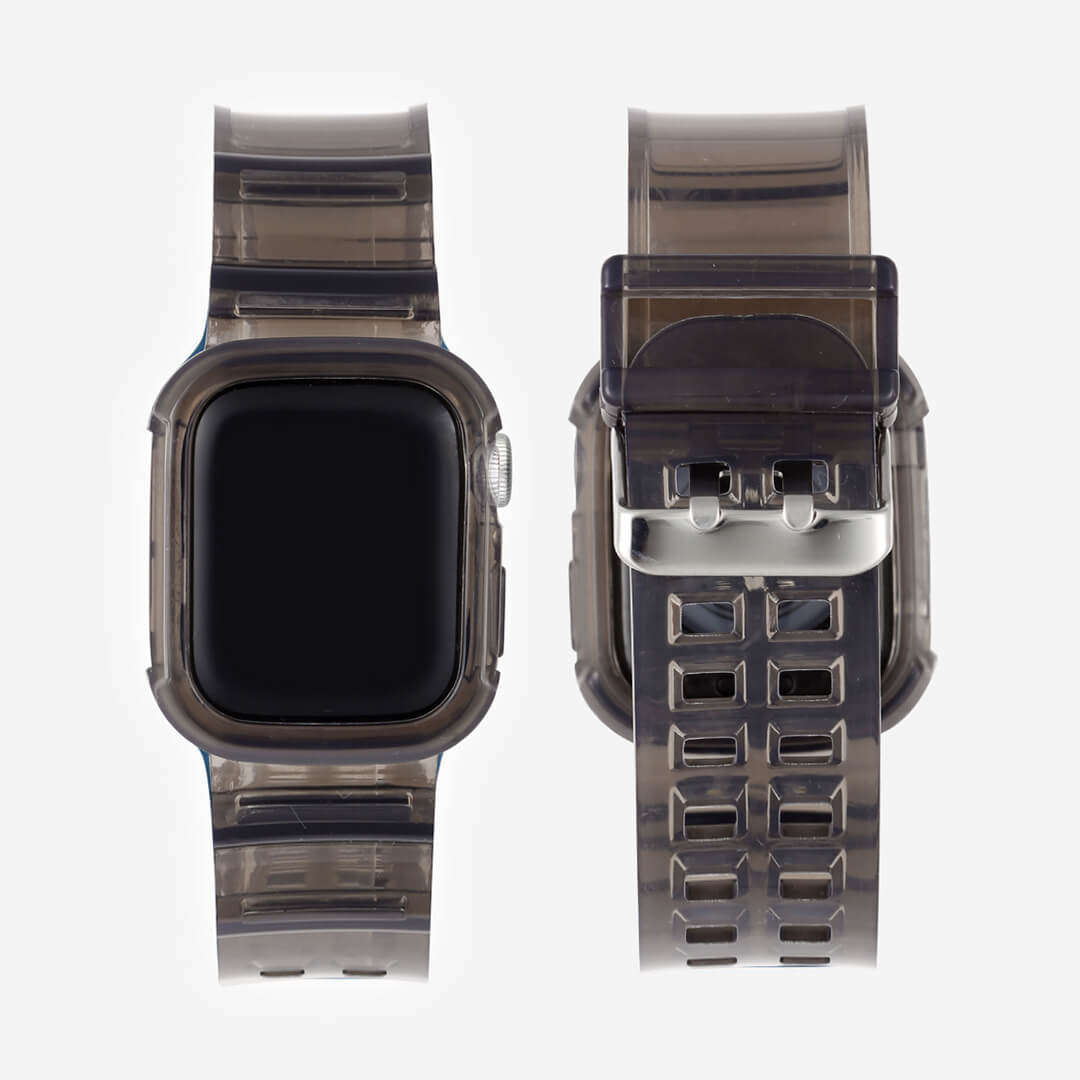 Jelly Two-In-One Apple Watch Band - Black