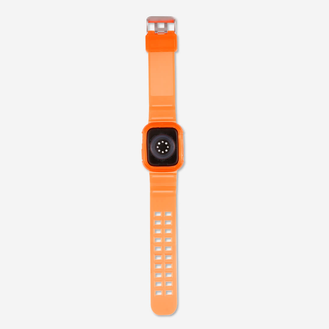 Jelly Two-In-One Apple Watch Band - Mandarin