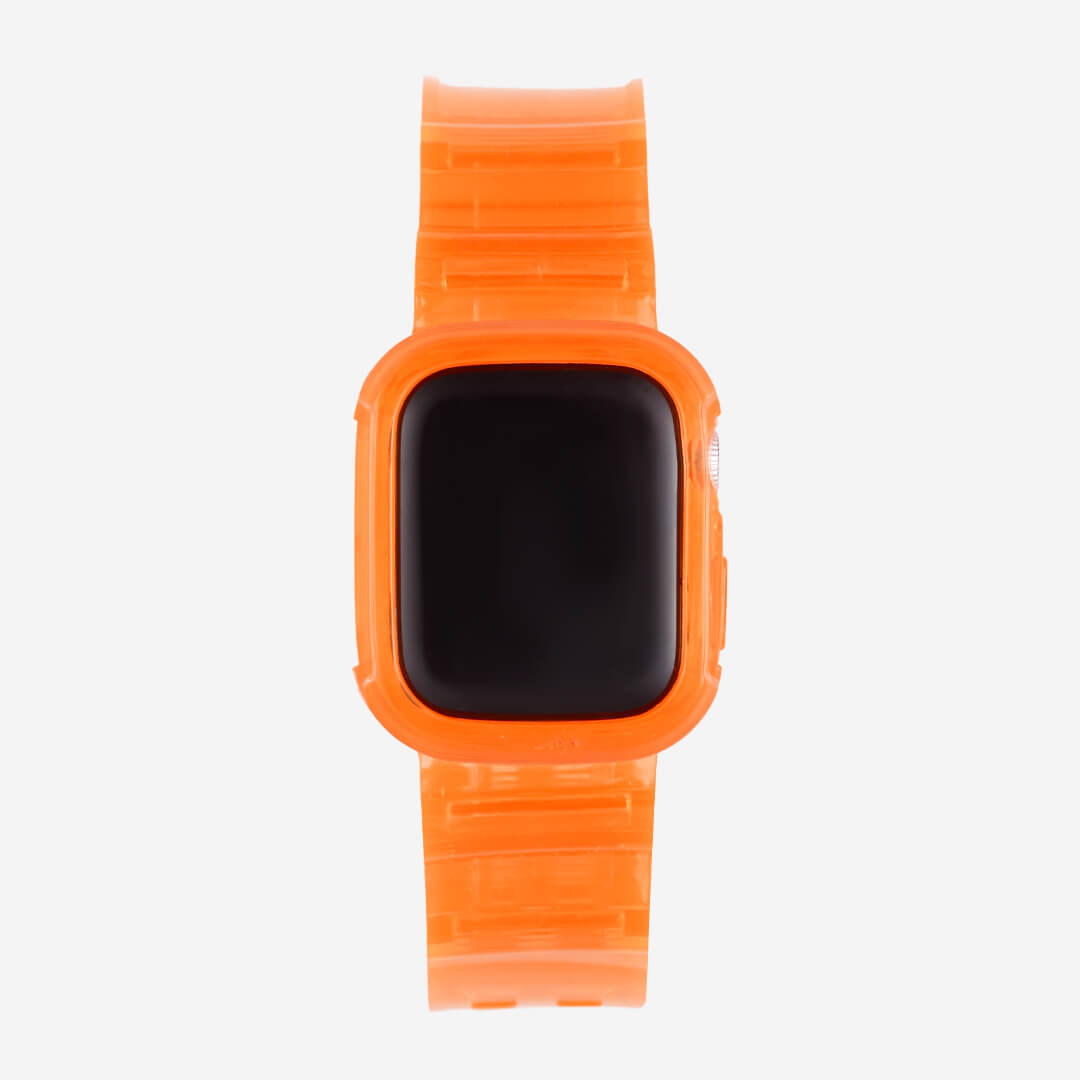 Jelly Two-In-One Apple Watch Band - Mandarin