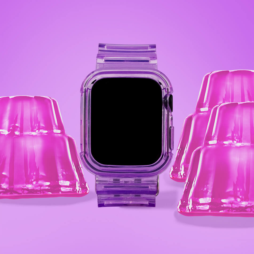 Jelly Two-In-One Apple Watch Band - Grape