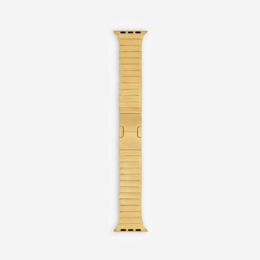 Link Bracelet Apple Watch Band - Gold