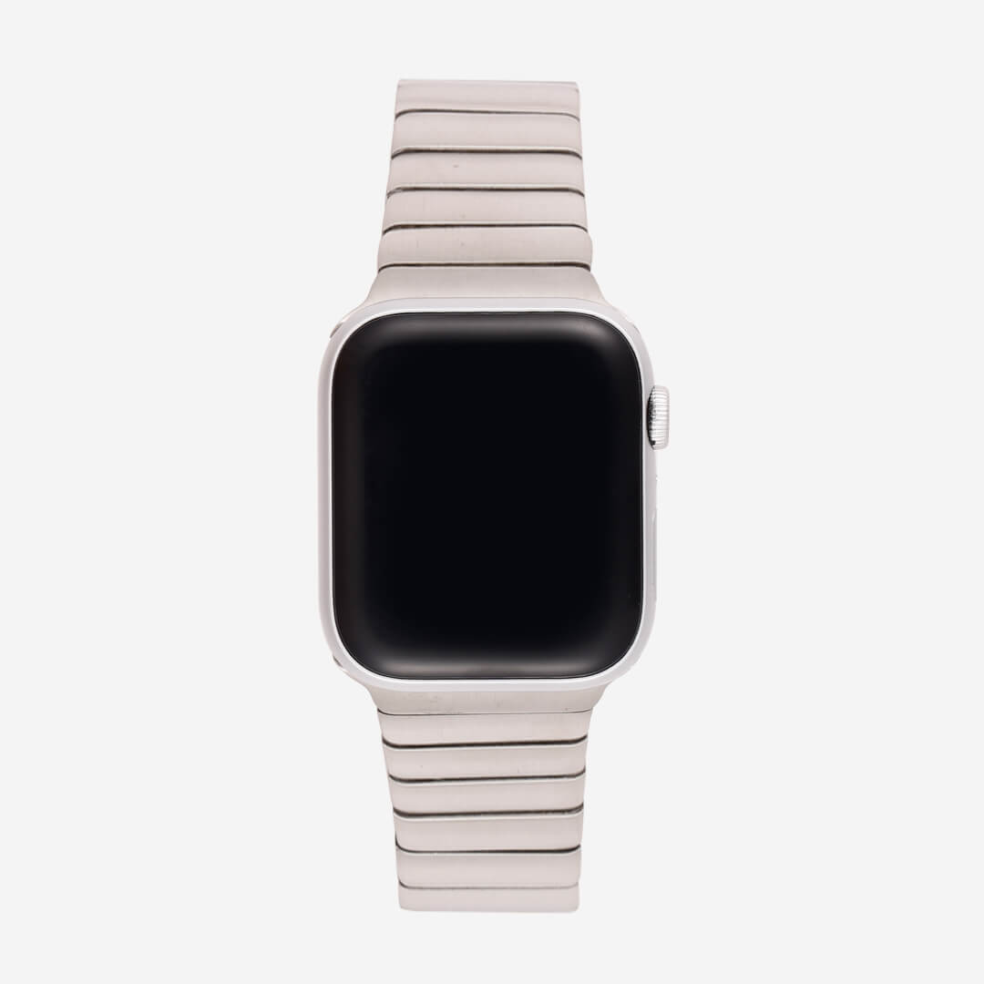 Link Bracelet Apple Watch Band - Silver