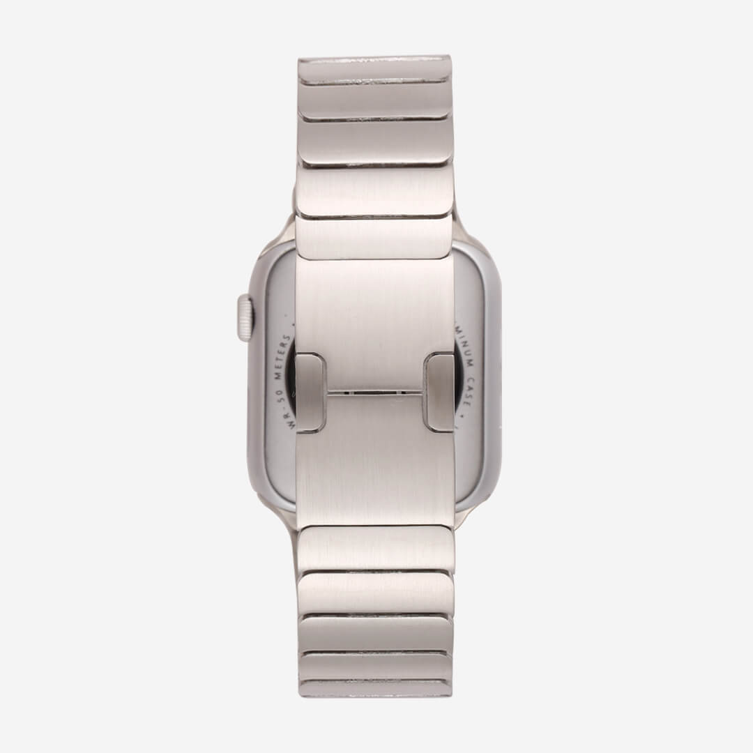 Link Bracelet Apple Watch Band - Silver