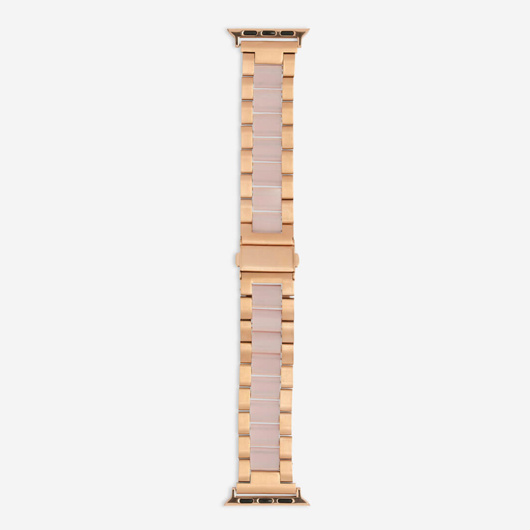 Lisbon Apple Watch Band - Vintage Rose Gold / Pink
