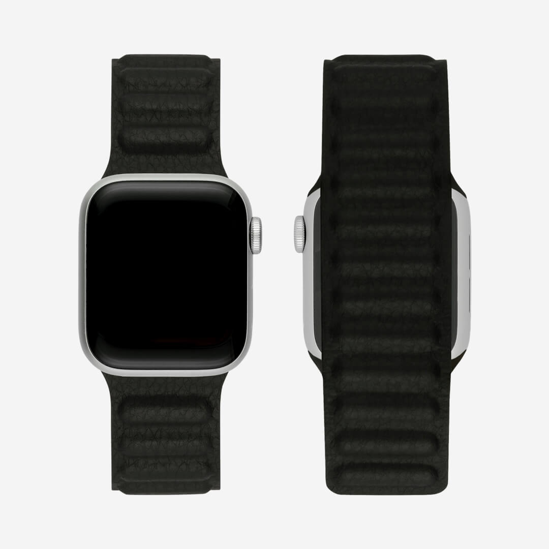 Magnetic Link Apple Watch Band - Black