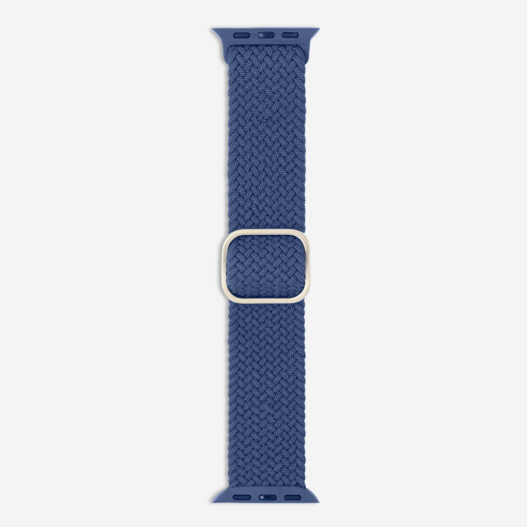 Maui Braided Loop Apple Watch Band - Atlantic Blue