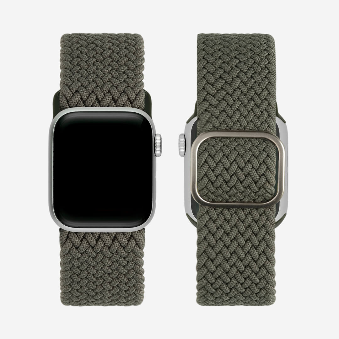 Maui Braided Loop Apple Watch Band Inverness Green