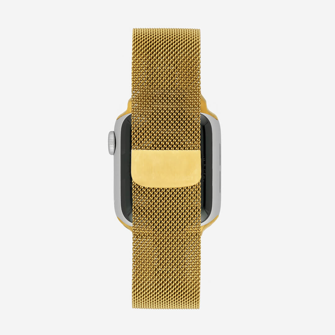 Milanese Loop Apple Watch Band - Gold