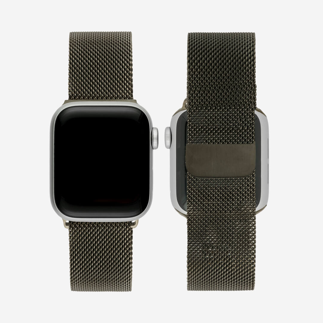 Milanese Loop Apple Watch Band Graphite