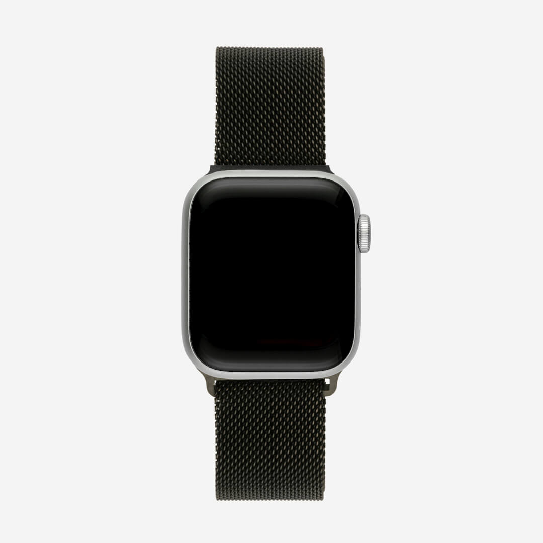 Milanese Loop Apple Watch Band - Space Black