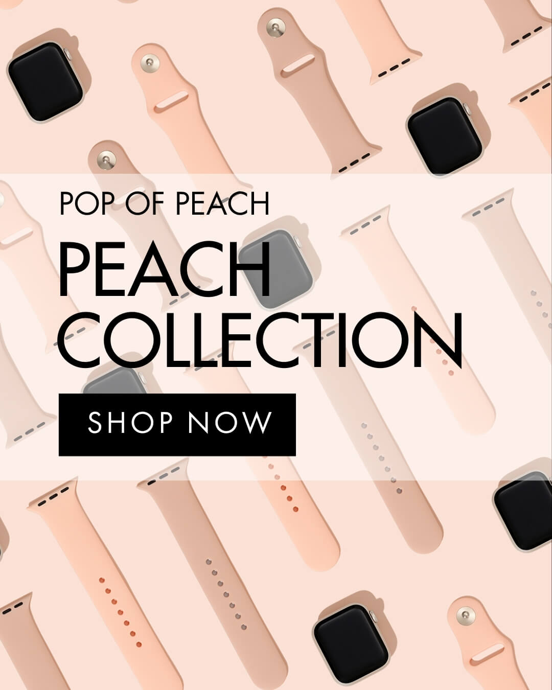 Peach Apple Watch Band Collection