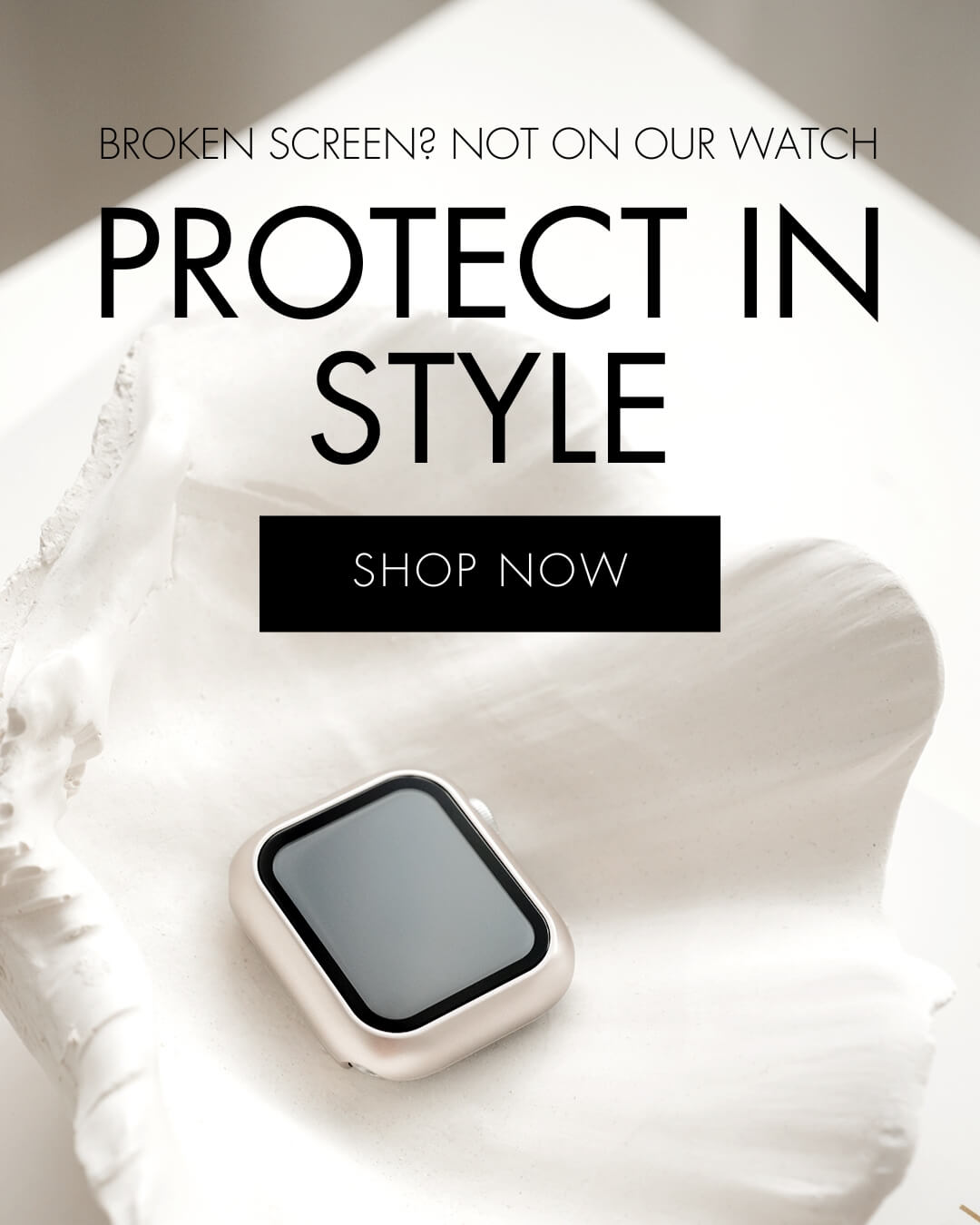 Protect in Style: Apple Watch Cases & Screen Protectors