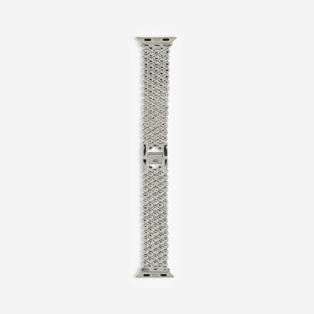 Monaco Bracelet Apple Watch Band - Silver