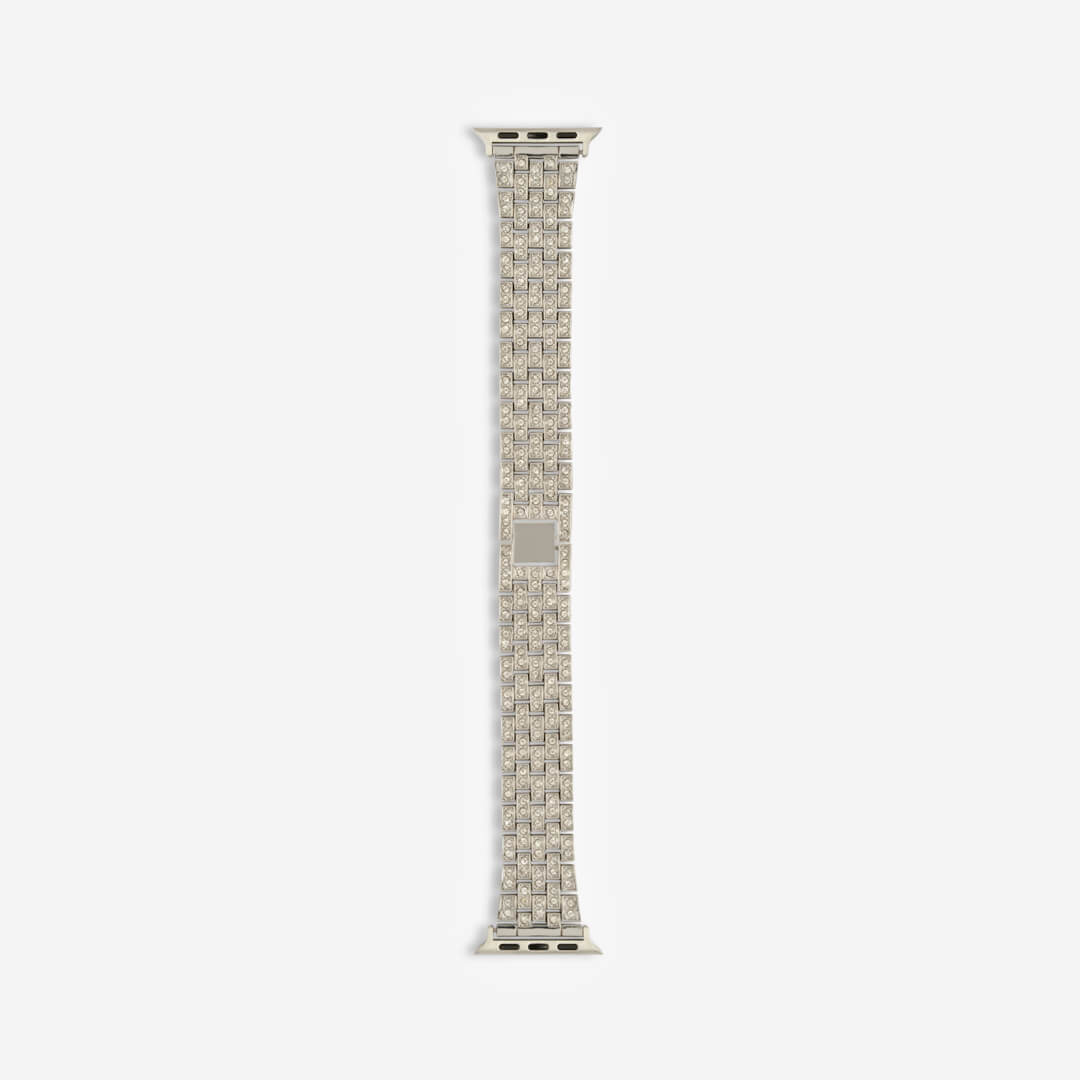Monte Carlo Bracelet Apple Watch Band - Silver